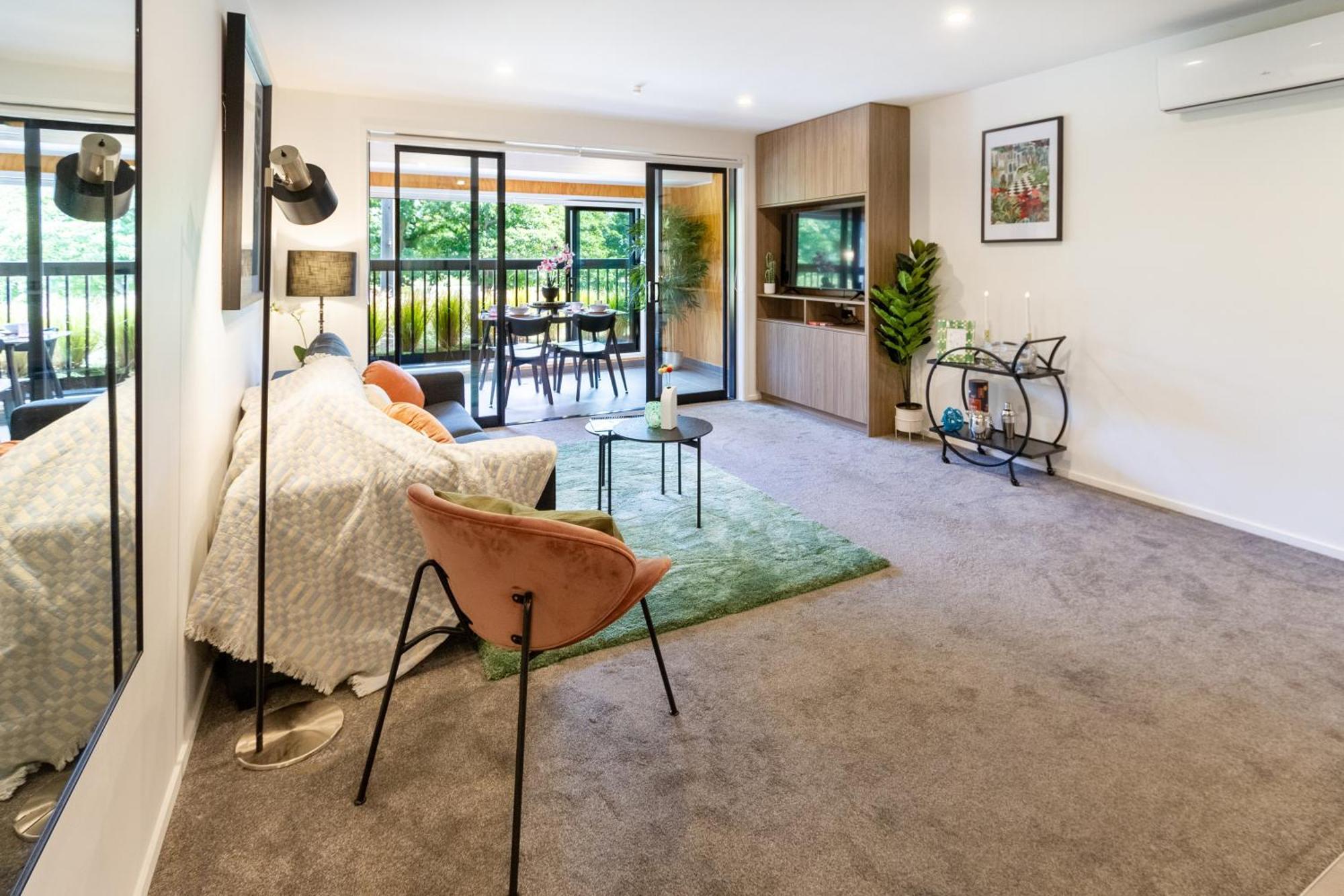 Cozy 1-Bed Apartment With Park Views, Sleeps 4 Christchurch Exterior photo